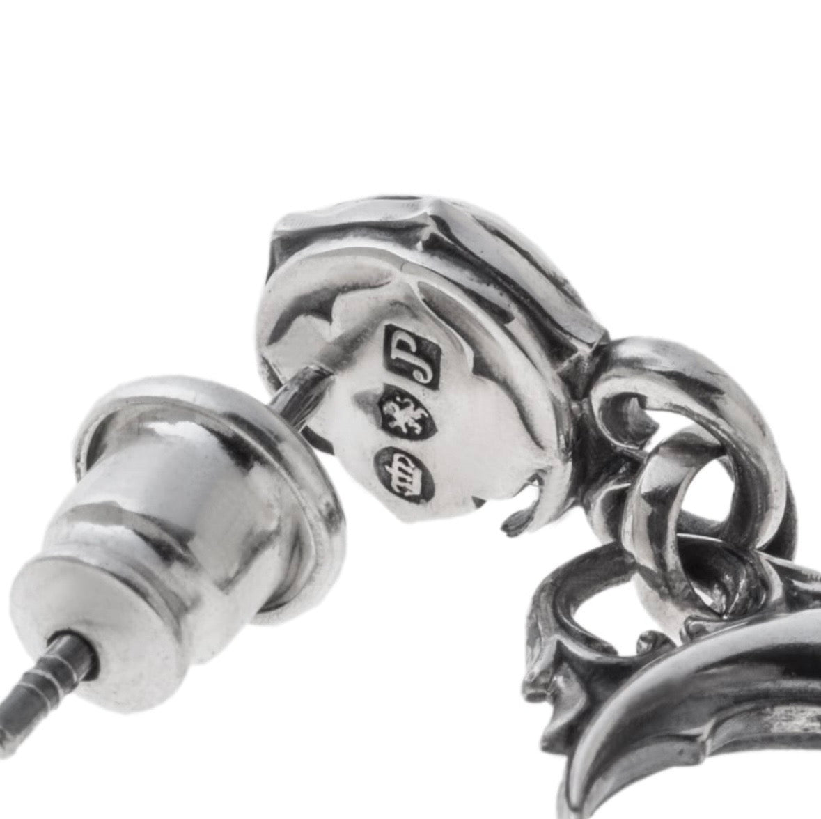 【Artemis Kings】ブルームーンハートピアス AKE0128 片耳用 Blue Moon Heart Piercing (Single) シルバーアクセサリー Silver jewelry