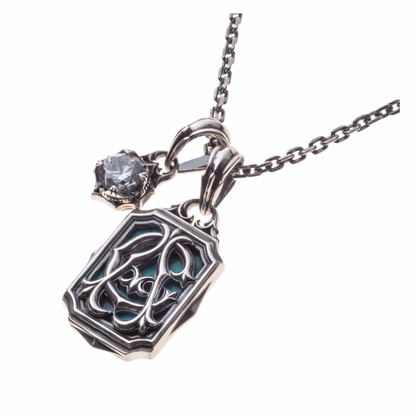 【Artemis classic】ダブルモノグラムペンダントACP0377 Double Monogram Pendant