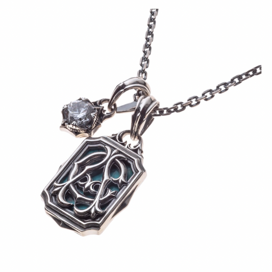 【Artemis classic】ダブルモノグラムペンダントACP0377 Double Monogram Pendant